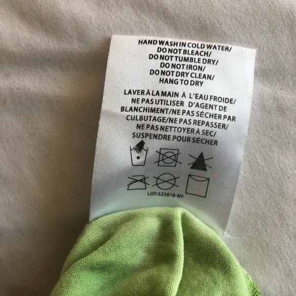 PARASUCO green t-shirt with silver logo - Picture 5 of 5